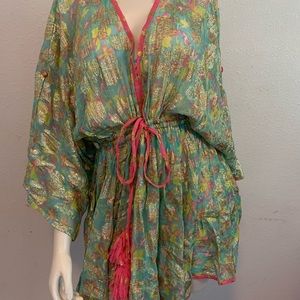 Brit Rose - Primrose Jacquard Lurex Dress